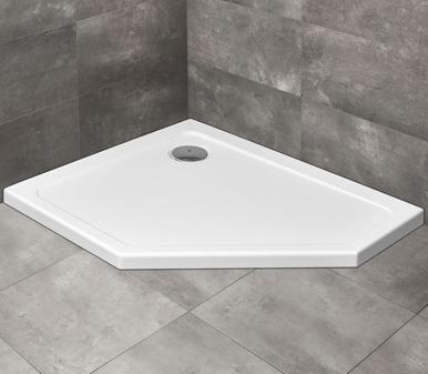 душевой поддон radaway doros pt e 100x80x5 left