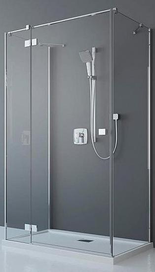 душевой уголок radaway essenza kdj+s 110x90 прозрачное/хром