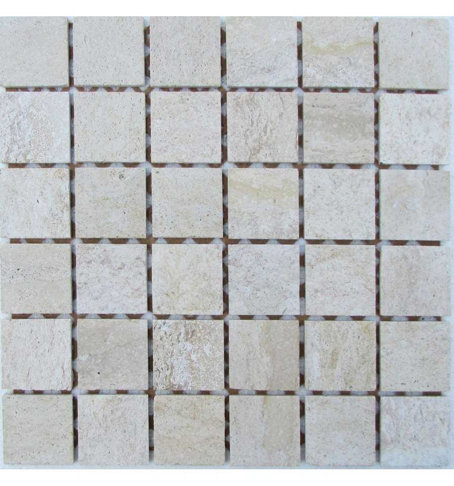 мозаика fk marble travertine 48-7t 30.5 х 30.5