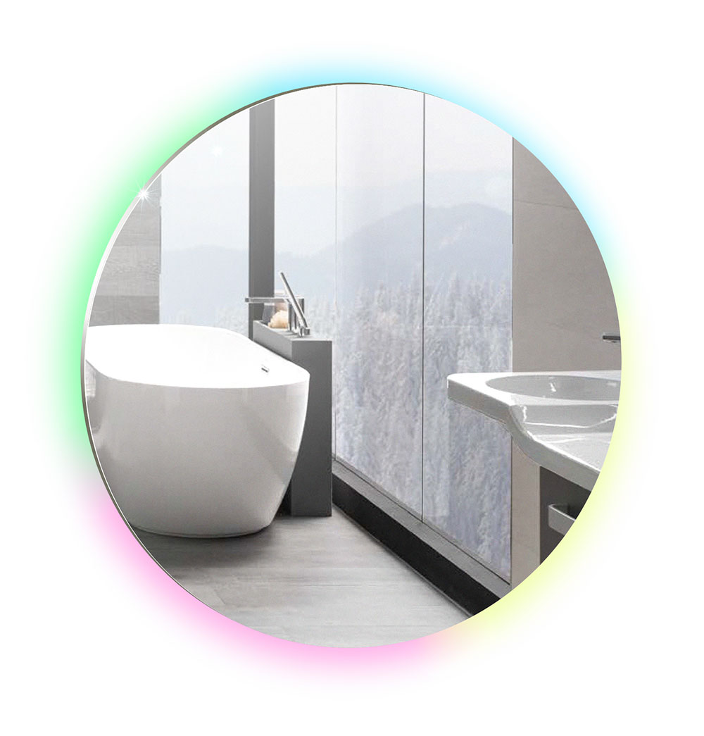 зеркало silver mirrors саванна rgb d550 smart-управление