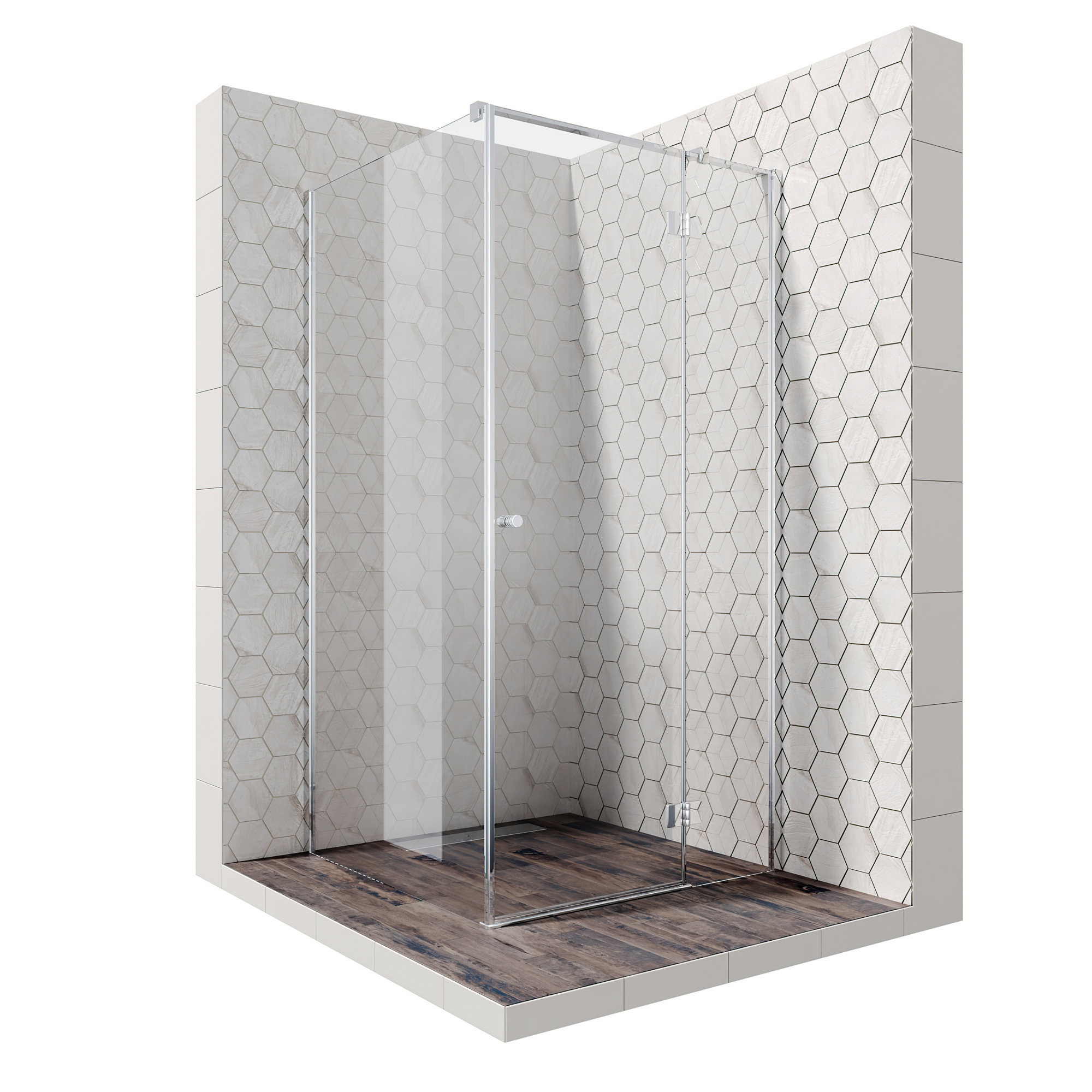 Душевой уголок Gutewetter Practic Square GK-401 75x75 (матовый хром/полистирол rain) фото 13 душевой уголок gutewetter practic square gk-401 75x75 (матовый хром/полистирол rain) фото 13