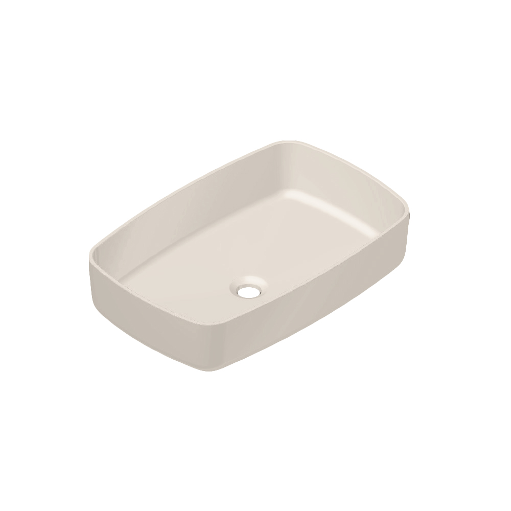 умывальник накладной radostone rona 58x38 кремовый