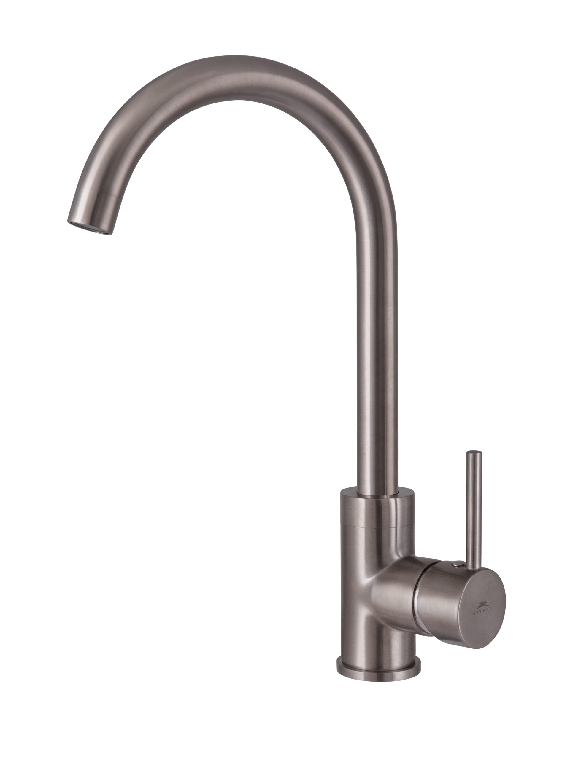 смеситель для кухни rubineta axe-33 (st) ax30058 сталь