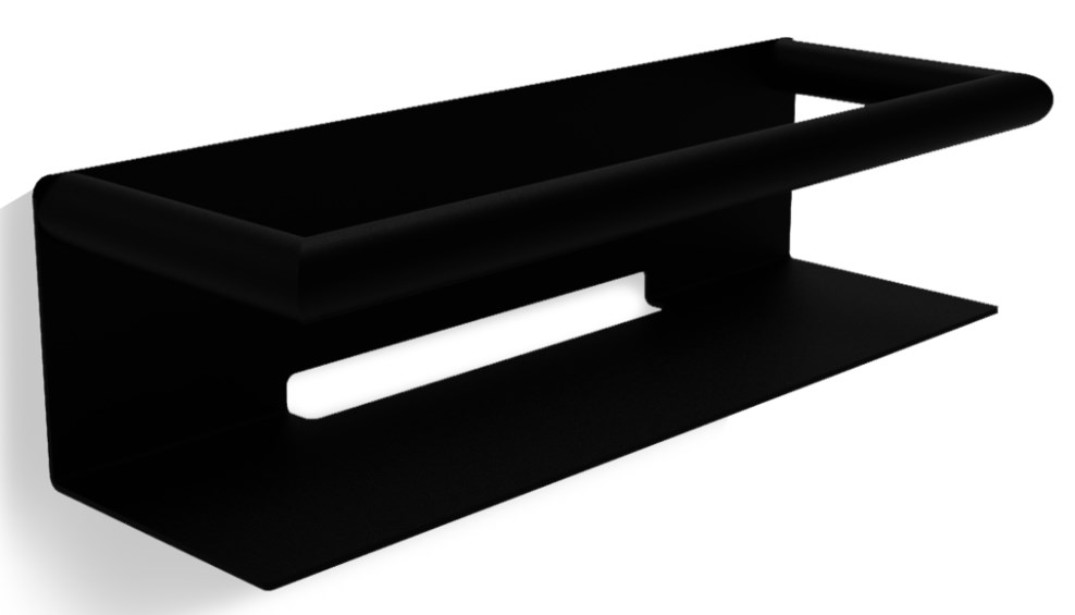 полка для душа 30 см decor walther mikado da 30 863960 черный матовый