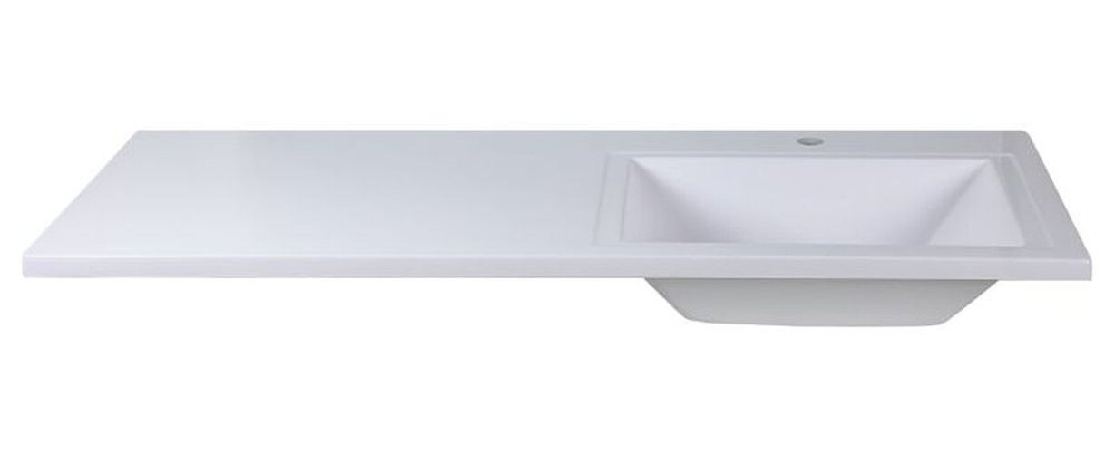 умывальник misty гавана 100,2x48,4 мебельный (на стиральную машину) правый