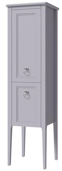 шкаф-пенал напольный caprigo jersey 34350 l-sf028 левый, сиреневый
