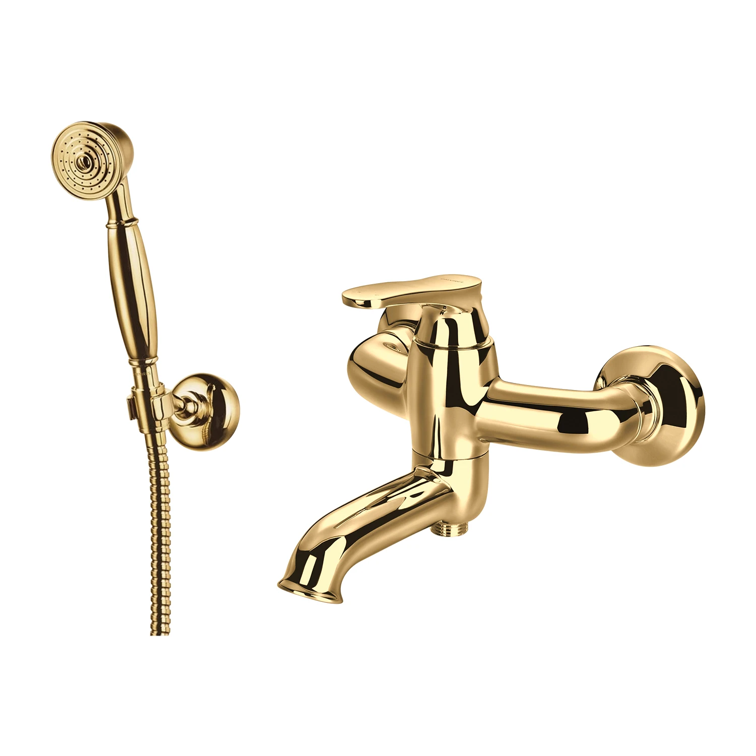 смеситель для ванны и душа omnires art deco ad5131gl золото