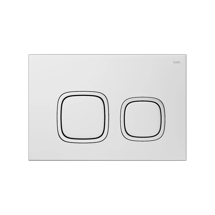 клавиша смыва iddis unifix uni04chi77 матовый хром