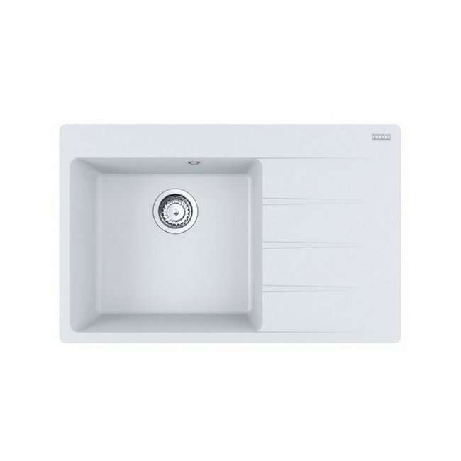 кухонная мойка franke centro cng 611/211-78 tl 78x50 чаша слева, белый