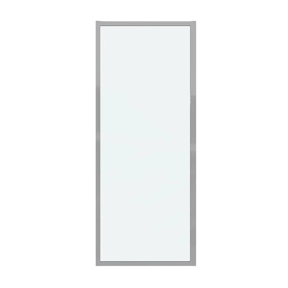 боковая стенка grossman cosmo 80x195 стекло прозрачное / профиль хром