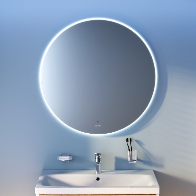 зеркало am.pm x-joy 80 с led-подсветкой и ик-сенсором