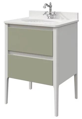 тумба напольная caprigo orlando orl65-b231/b059чэ зеленый матовый