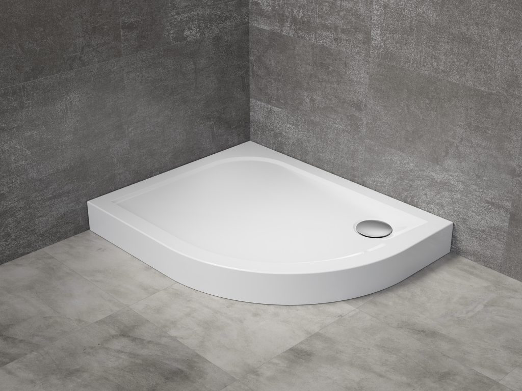 душевой поддон radaway delos e compact 100x90x11,5 левый