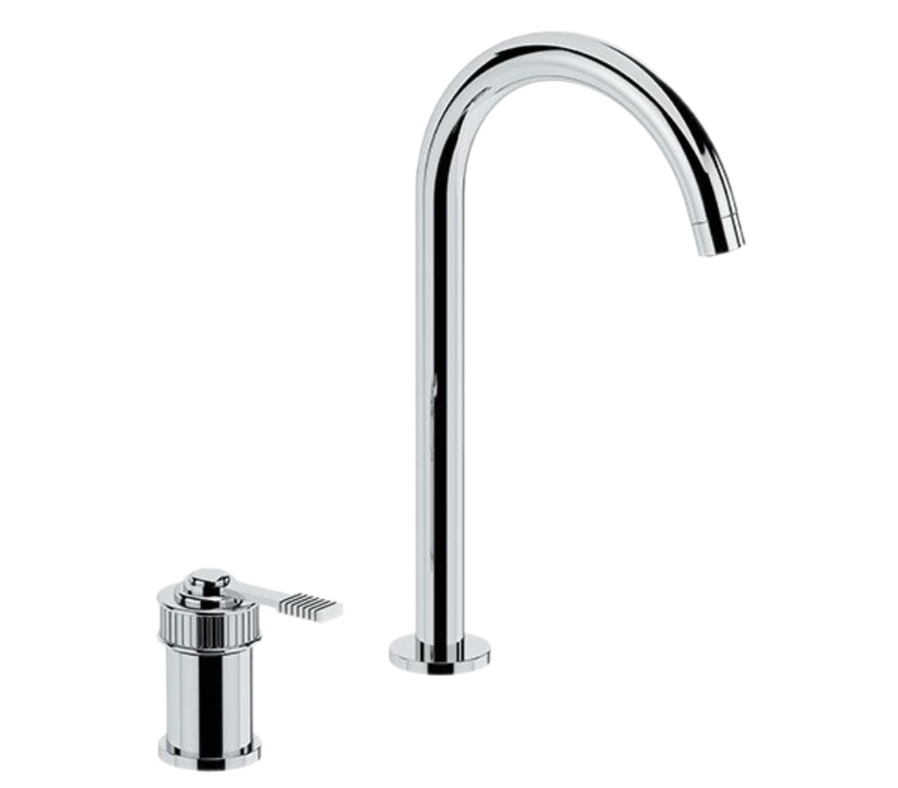 смеситель для умывальника remer atelier al57l хром