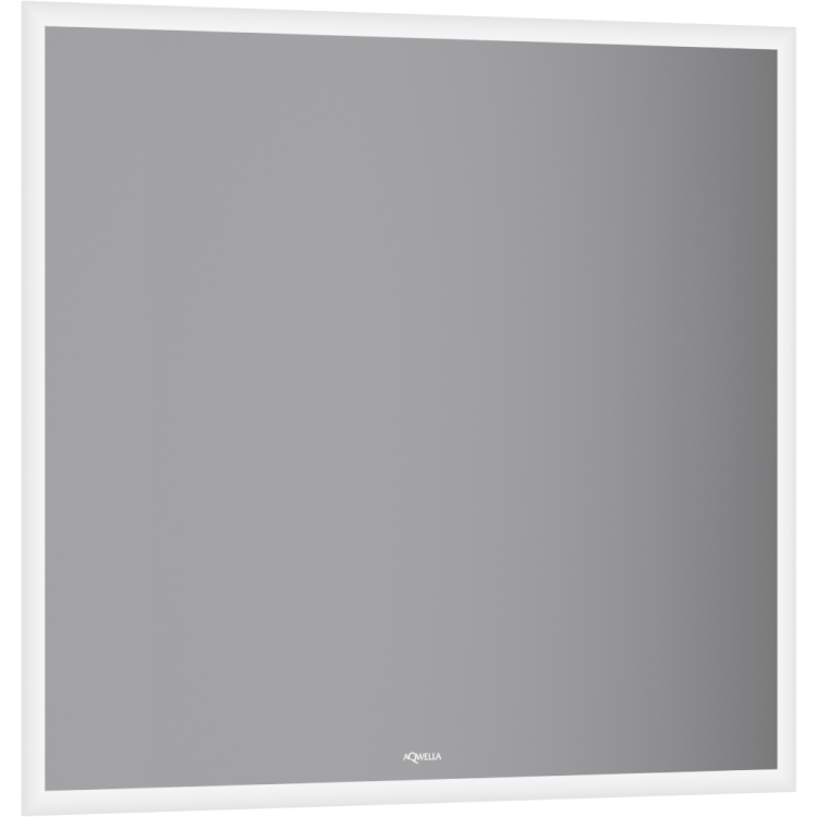 зеркало aqwella vision 80x70 с подсветкой и антизапотеванием