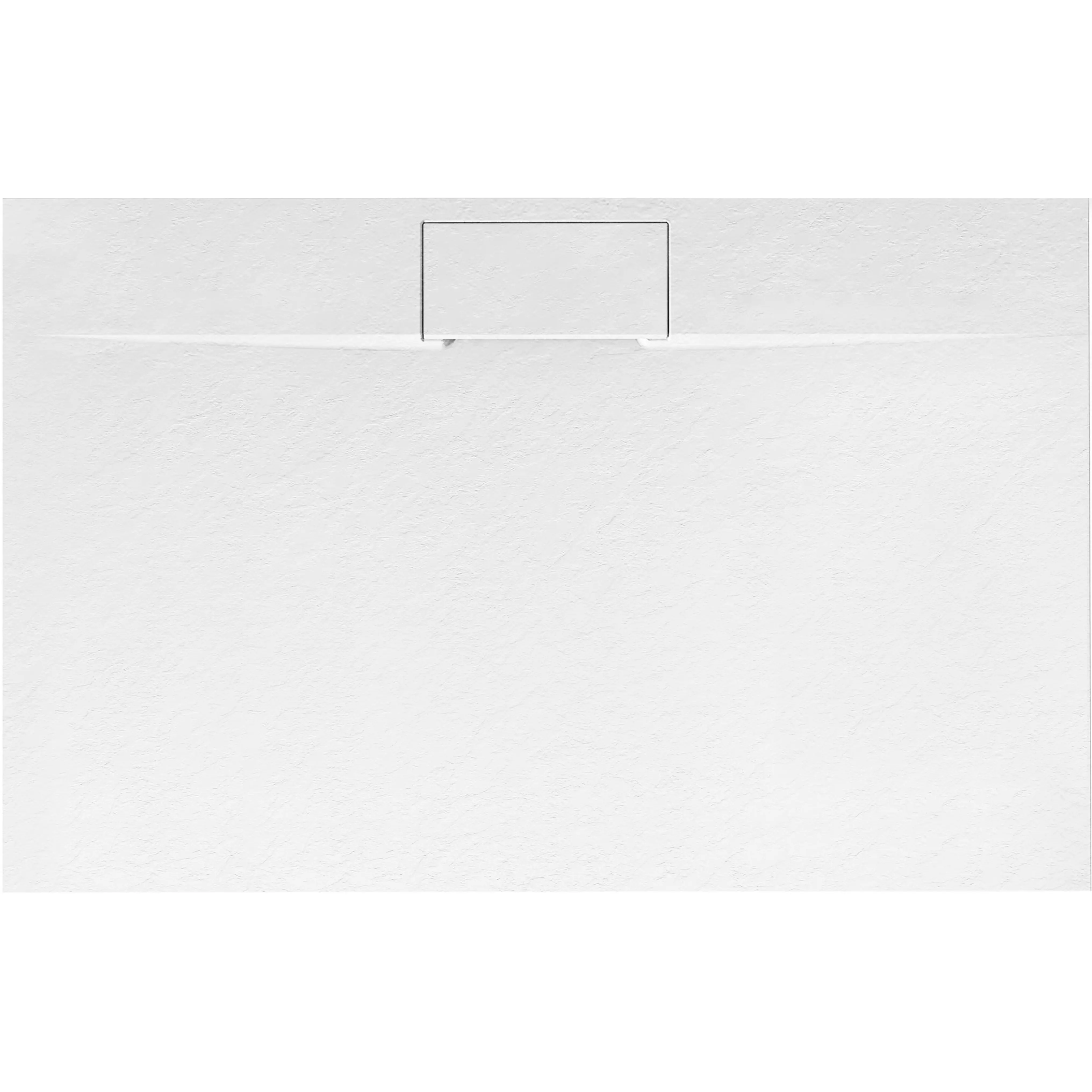 душевой поддон rea bazalt long white 100x90 белый