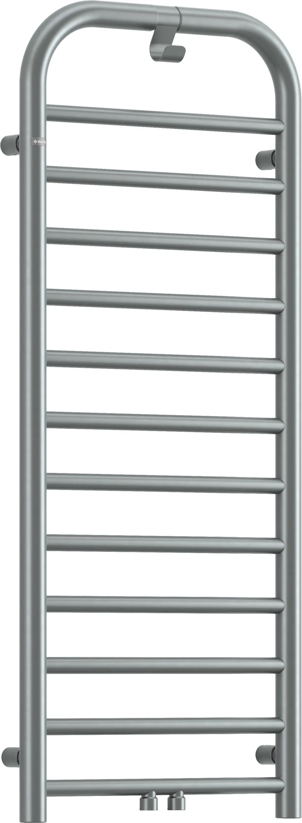 полотенцесушитель электрический deante silia steel 500x1210 брашированная сталь