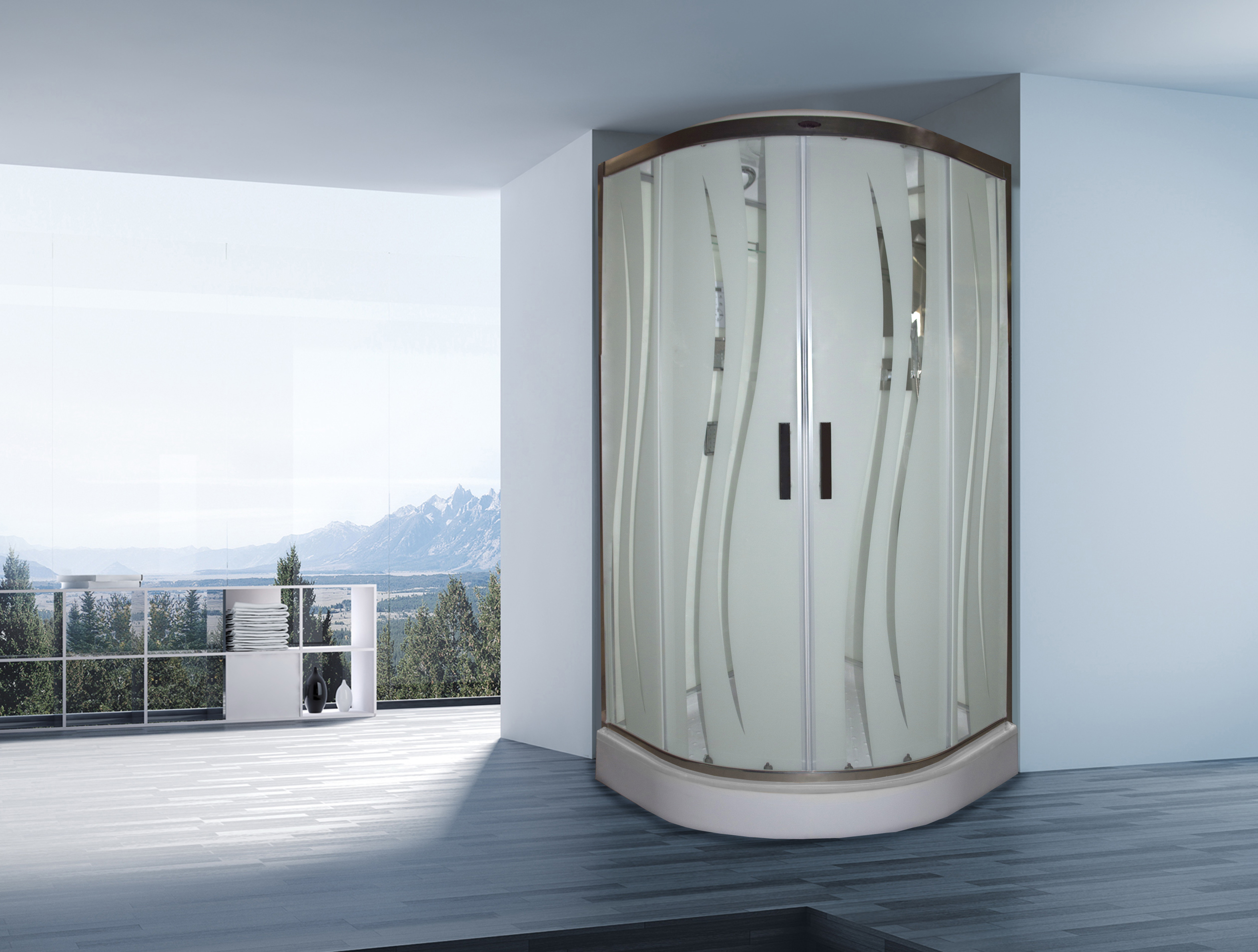 Душевая дверь Radaway Idea Black DWJ 110L фото 3 душевая дверь radaway idea black dwj 110l фото 3