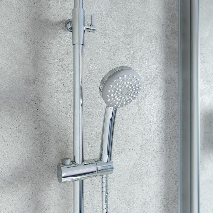 Душевой уголок Gutewetter Practic Rectan GK-403 130x90 (матовый хром/стекло матовое) фото 9 душевой уголок gutewetter practic rectan gk-403 130x90 (матовый хром/стекло матовое) фото 9