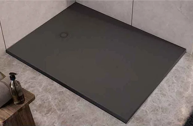 душевой поддон kolpa-san hopp antracit 120x80 черный глянец