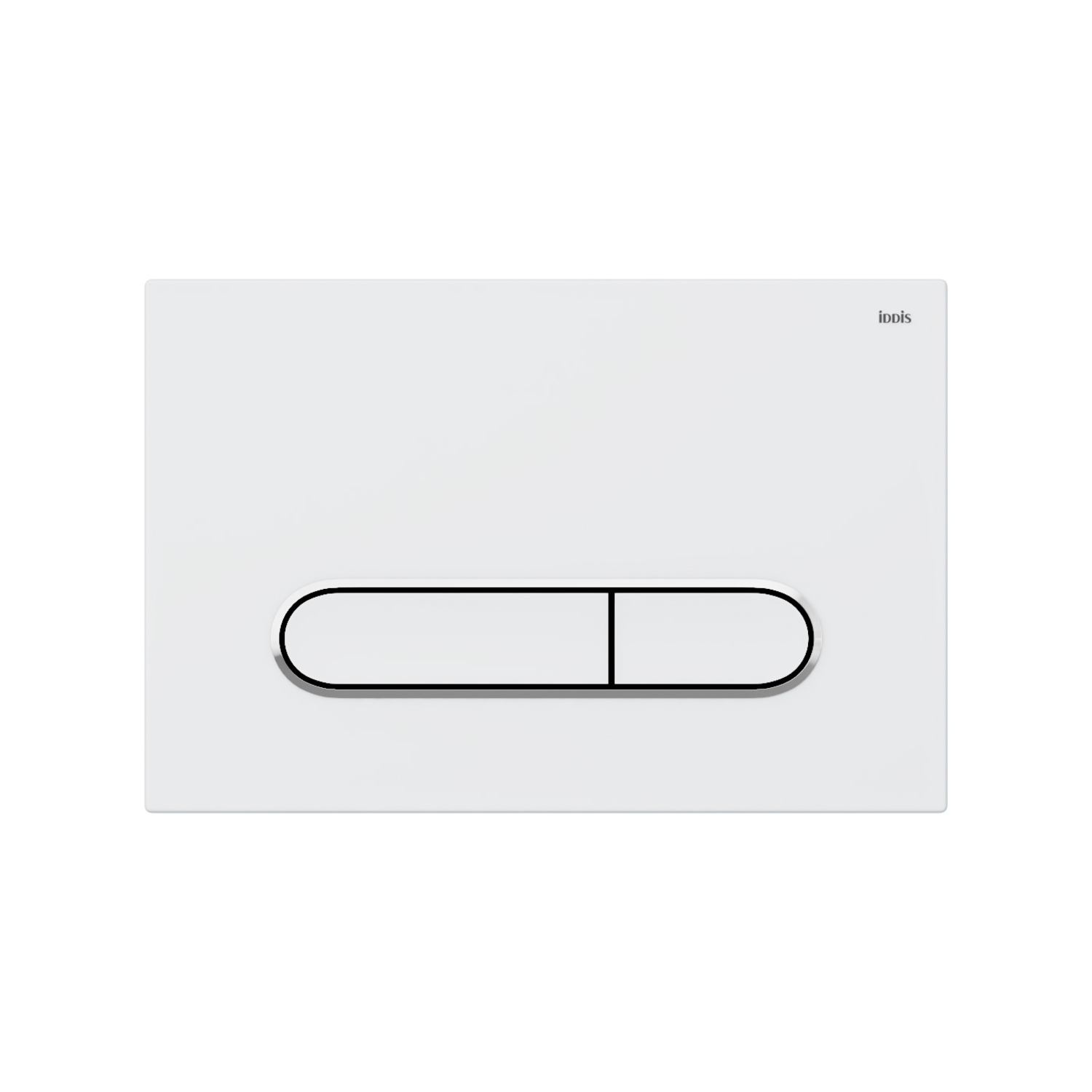 кнопка смыва iddis unifix 001 uni01wci77 белый матовый