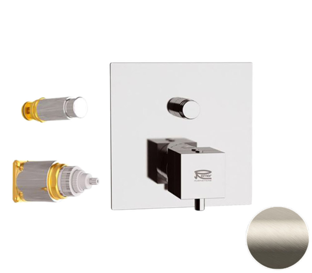 смеситель для душа remer q-elegance qt09kbxv сталь