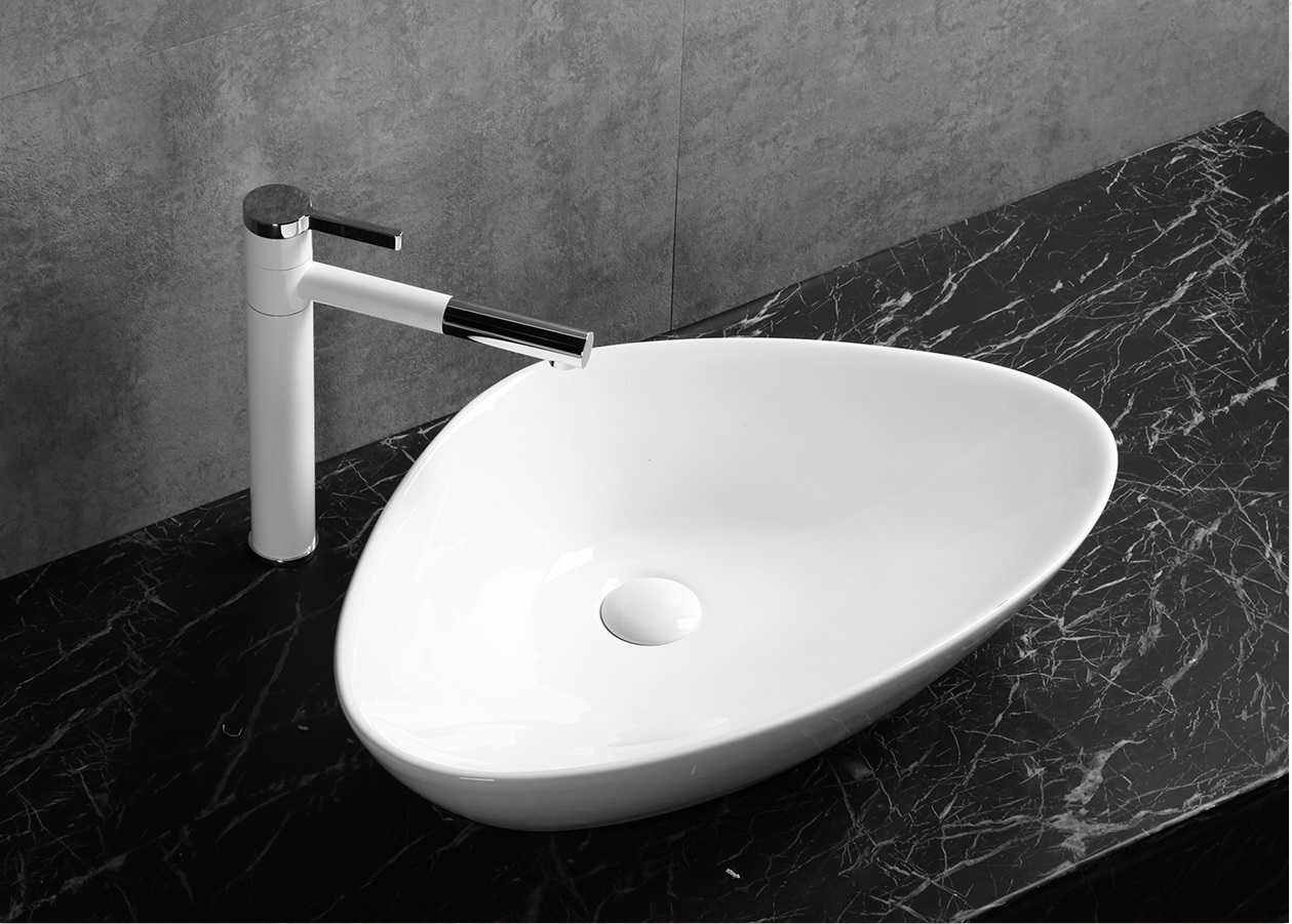 умывальник накладной cerutti spa cr7025m 59x39 белый
