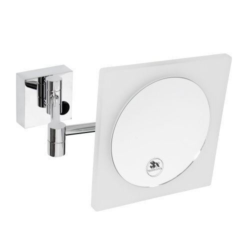 зеркало косметическое bemeta 112102672 с led-подсветкой, хром