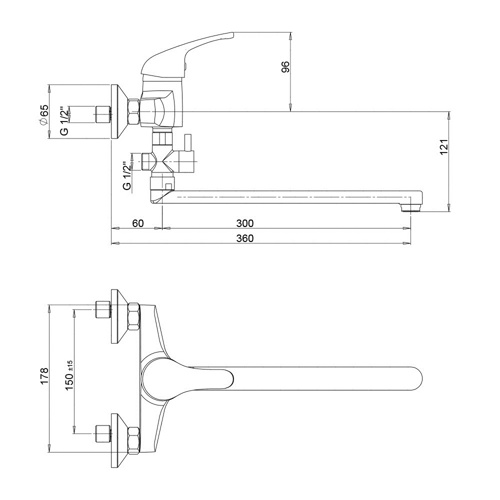 Душевой уголок Gutewetter Slide Rectan GK-863B 150x95 (бронза) фото 5 душевой уголок gutewetter slide rectan gk-863b 150x95 (бронза) фото 5