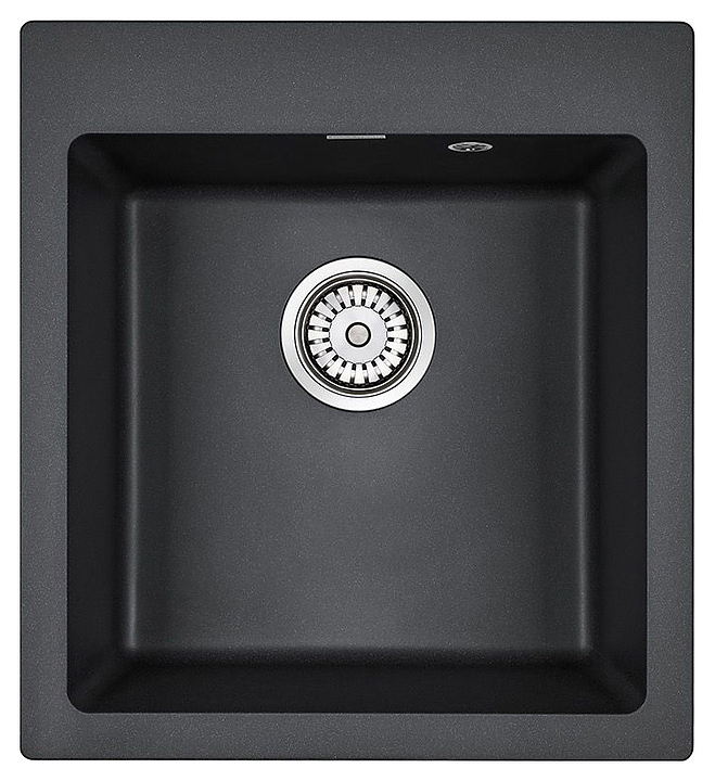 мойка кухонная paulmark zemar pm104651-bl черный