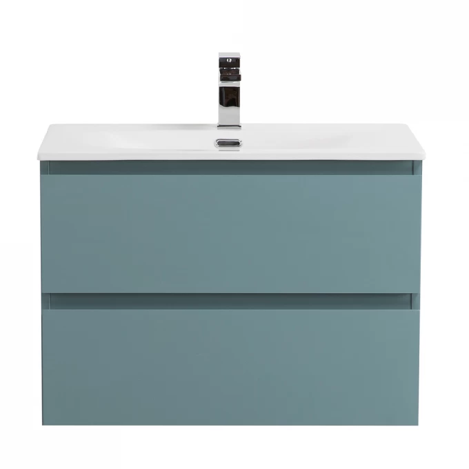 тумба подвесная belbagno kraft-700-2c-so-ao голубой