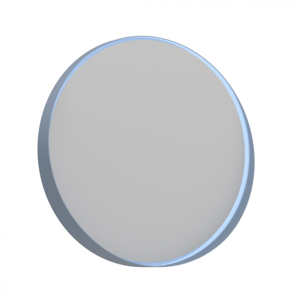 зеркало orka moonlight 75x75 c led подсветкой, голубой матовый