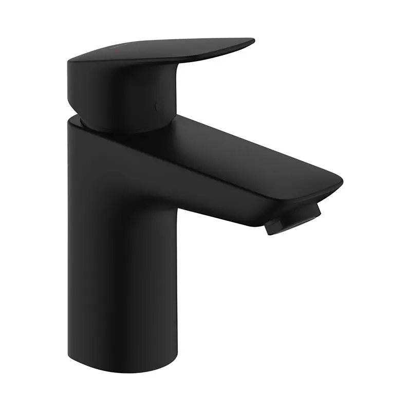 смеситель для умывальника hansgrohe logis 71107670 черный матовый
