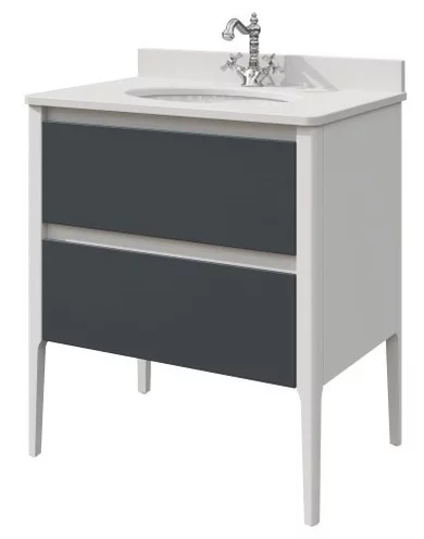 тумба напольная caprigo orlando orl80-b231/l810 черный матовый