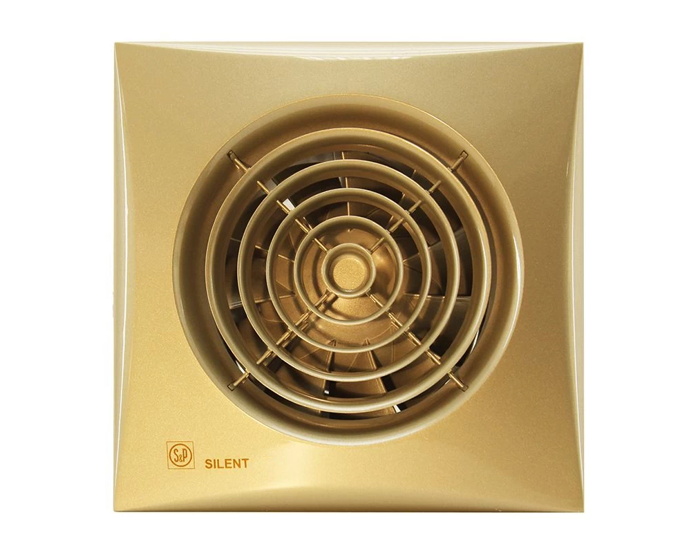 бытовой  вентилятор soler&palau silent-200 cz gold