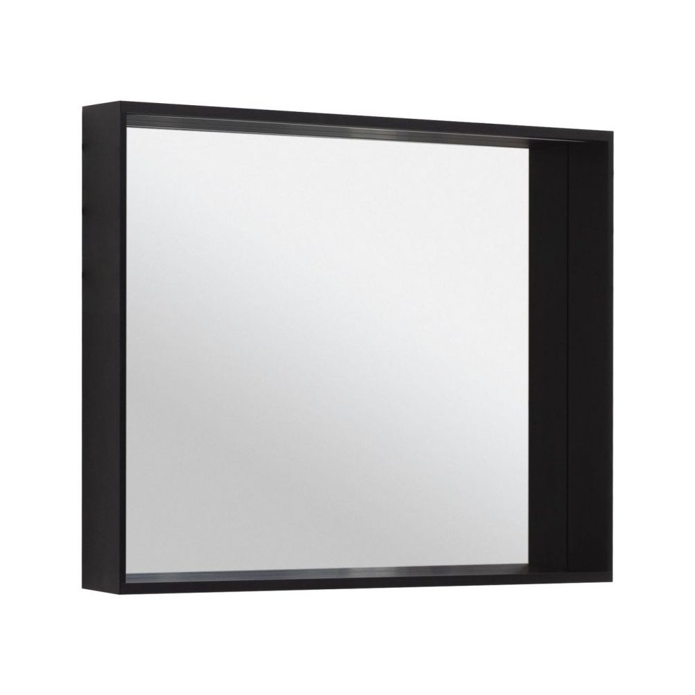 зеркало allen brau infinity 90x75 1.32019.bb черный браш