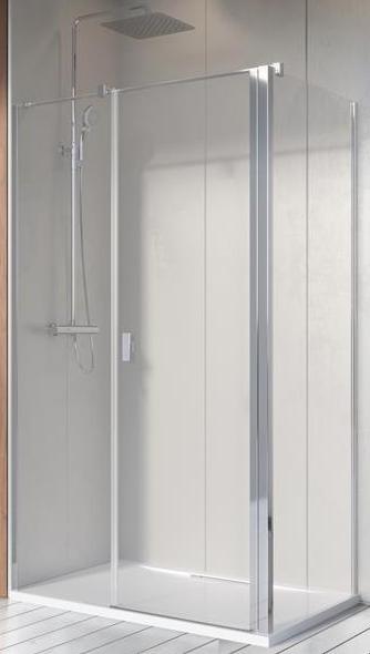 душевой уголок radaway nes kds ii door 110 l+s2 100 110x100 стекло прозрачное