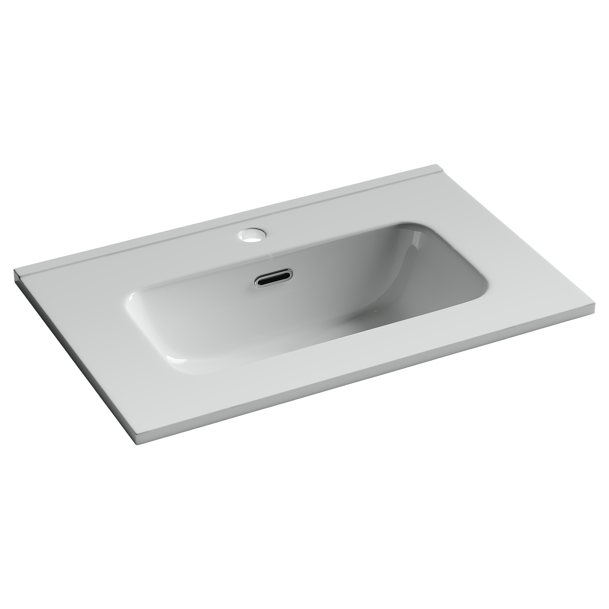 умывальник мебельный ceramicanova compact cn7029 белый