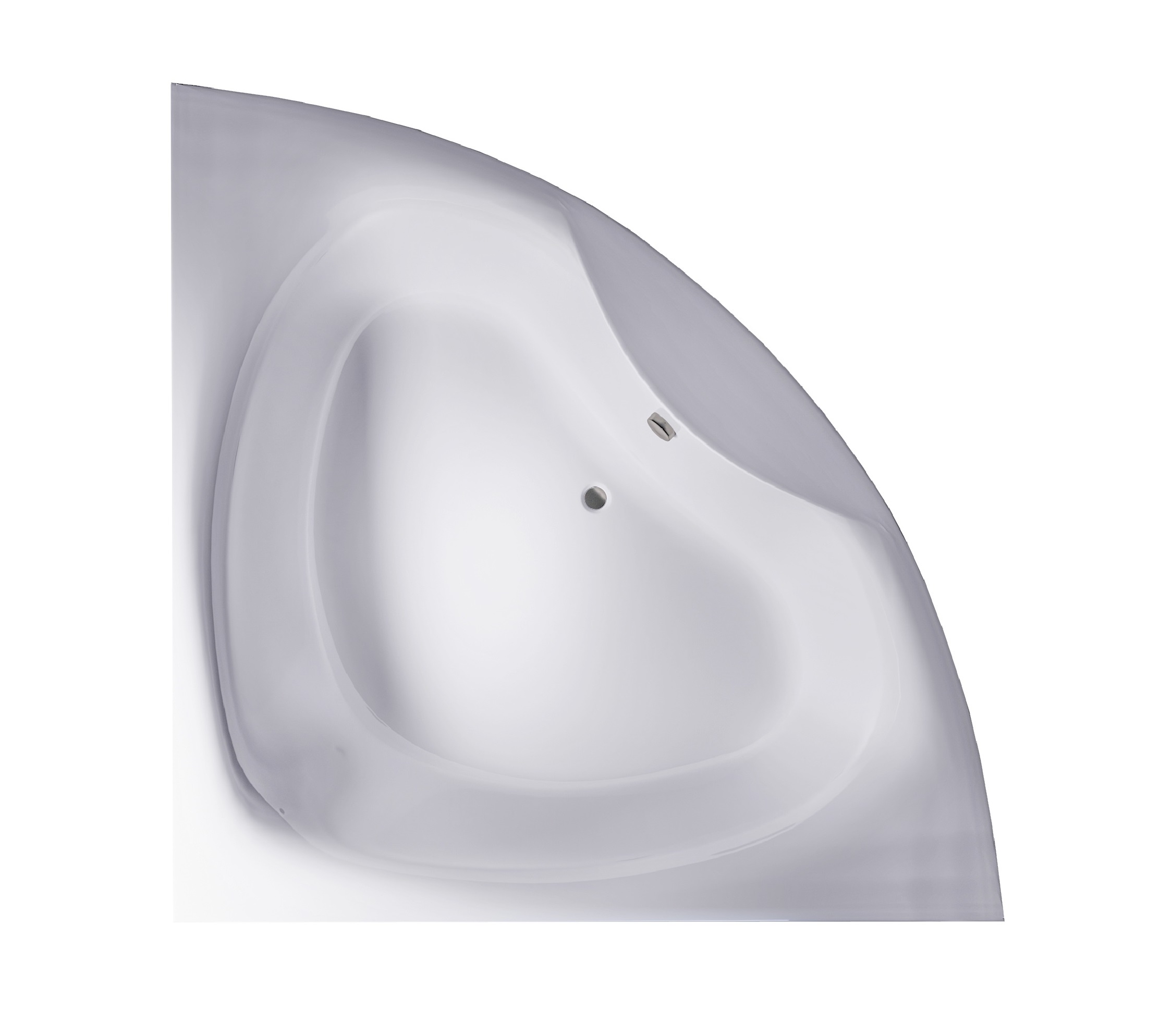 ванна из искусственного камня astra-form виена 150x150 белый матовый, solid surface