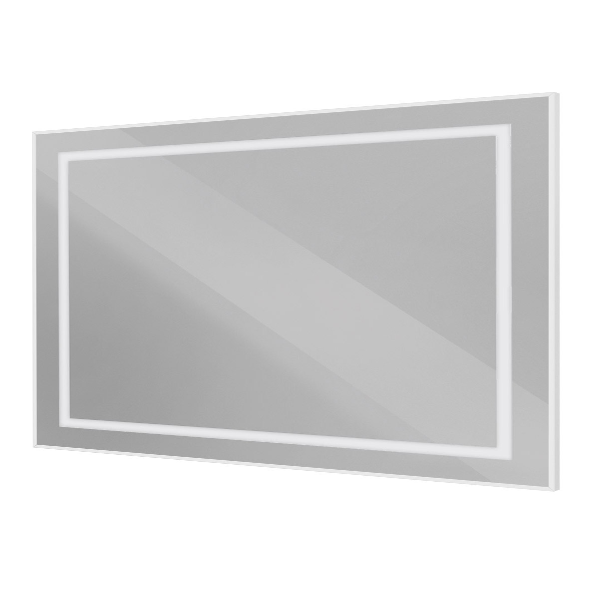 зеркало belbagno spc-kraft-1400-800-sens-al с подсветкой, сатин