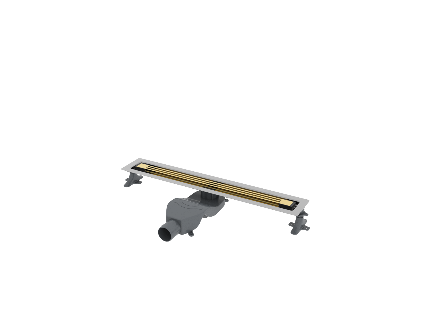 душевой лоток boheme b&t infinity 981-80-g золото