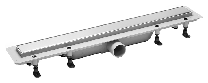 душевой лоток с решеткой plastbrno design 4 750 хром