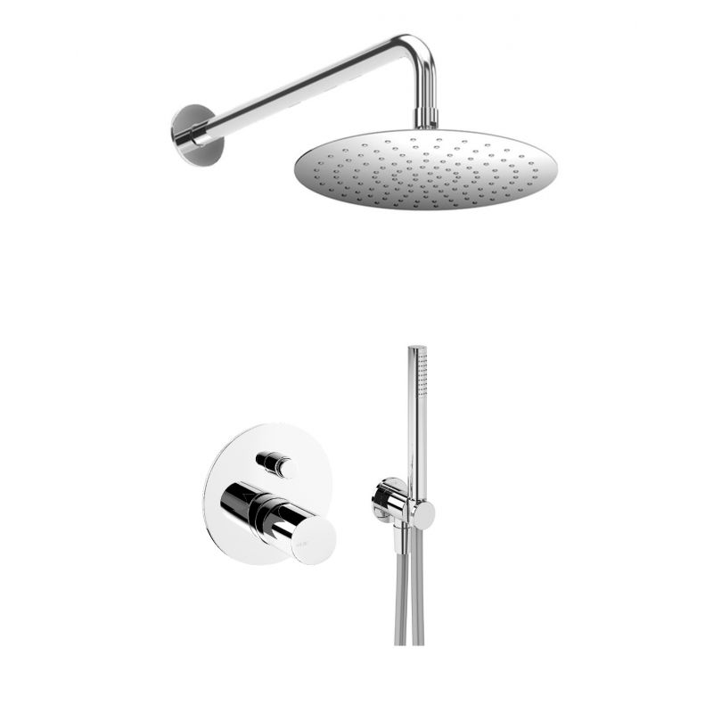 душевая система скрытого монтажа bruma adagio set1931301cr-adagio250 хром