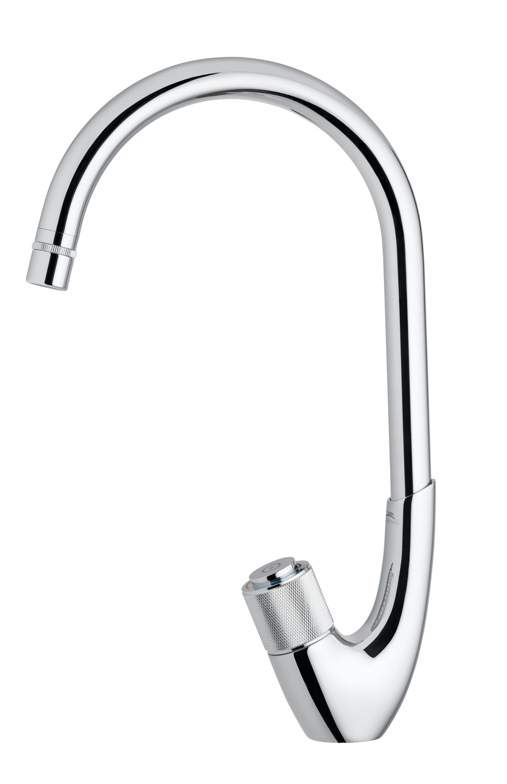 смеситель для кухни rubineta swan-33 хром