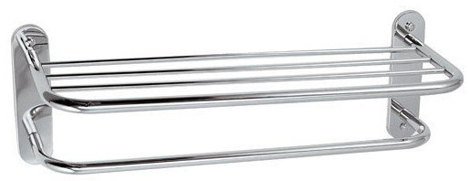 полотенцедержатель с полкой remer rb470cr хром