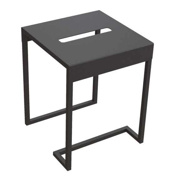 подставка для ванной deante mokko nero adm_n51t черный