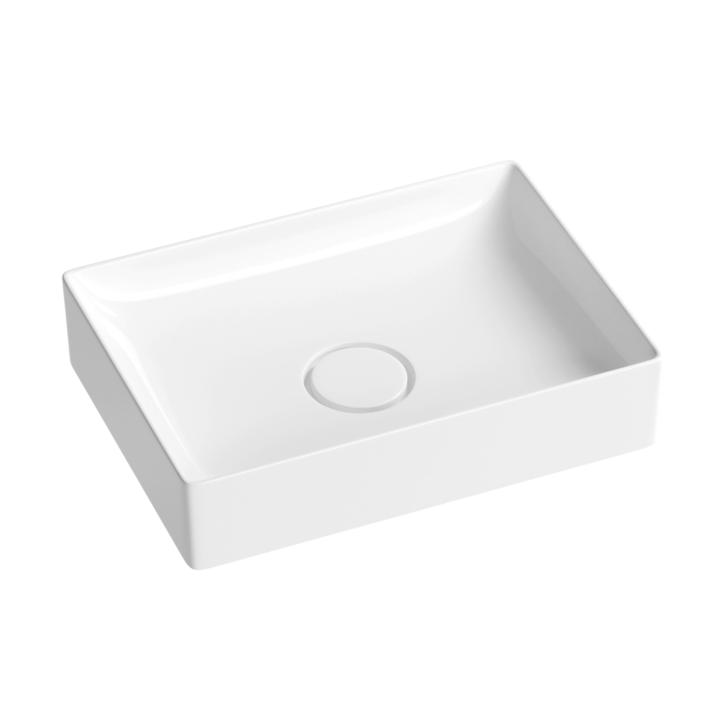 умывальник накладной wellsee pure by wellsee 150702000 50x36 белый глянцевый