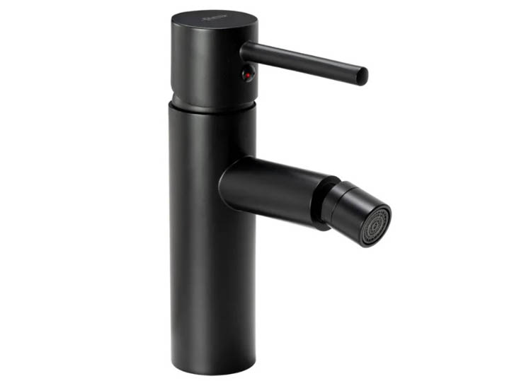 смеситель для биде rea tess rea-b5006 черный матовый