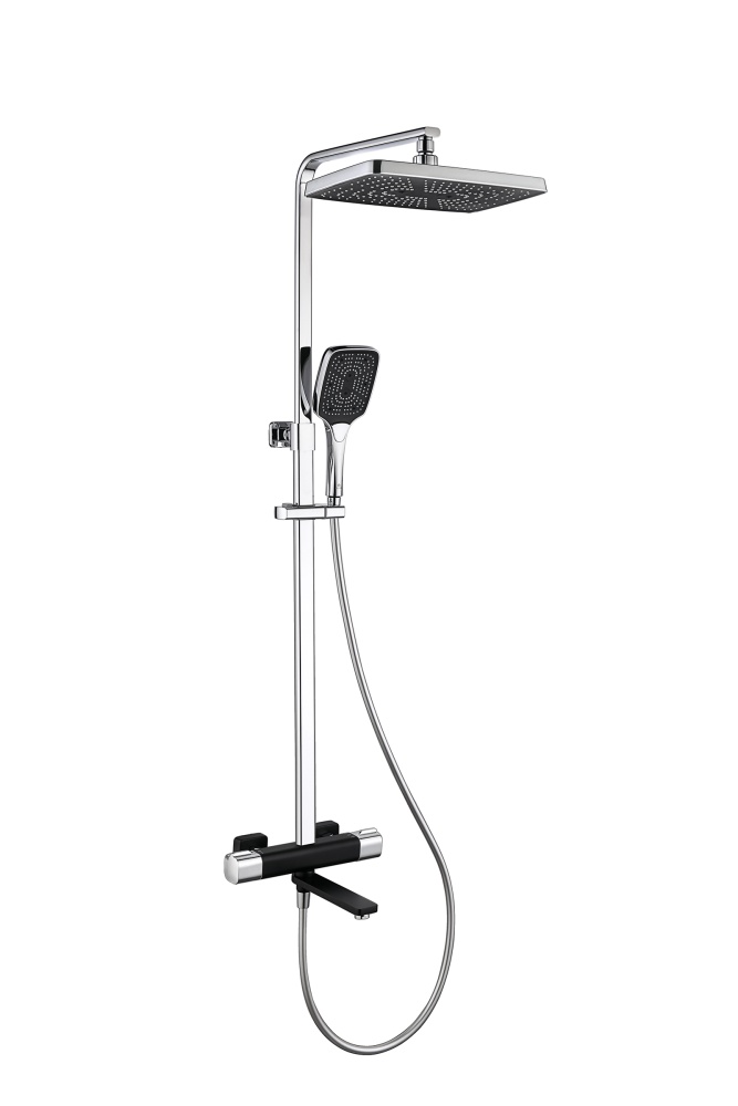 душевая стойка ganzer gz12071-c черный