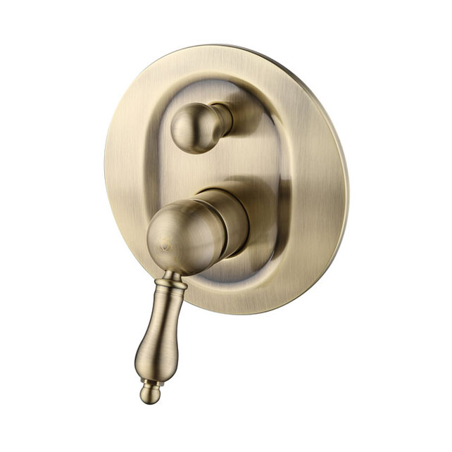 смеситель скрытого монтажа для душа caprigo adria uno metal edition 02m-551-vot бронза